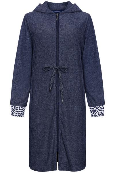 Badjas 71242-428-8 526 donker blauw