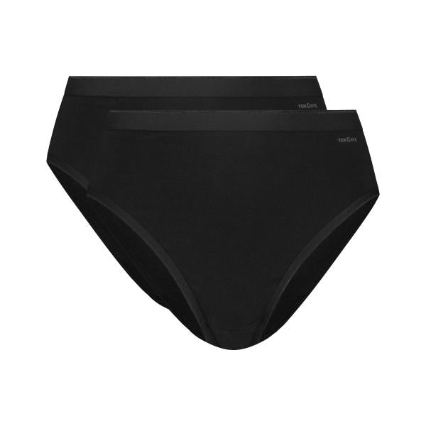 Basics women high leg 2 pack 32283 090 black