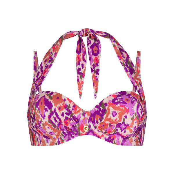 Bikini top multiway padded wired 60399 3668 summer ikat