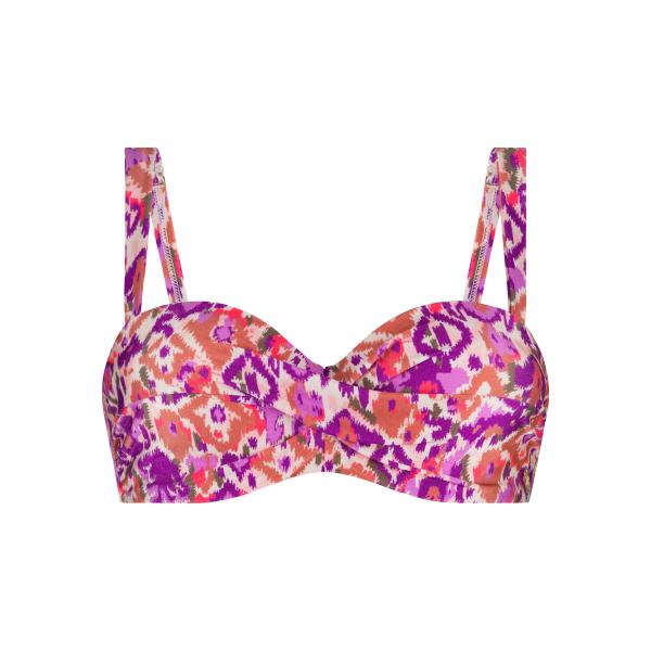 Bikini top twisted padded wired 60278 3668 summer ikat