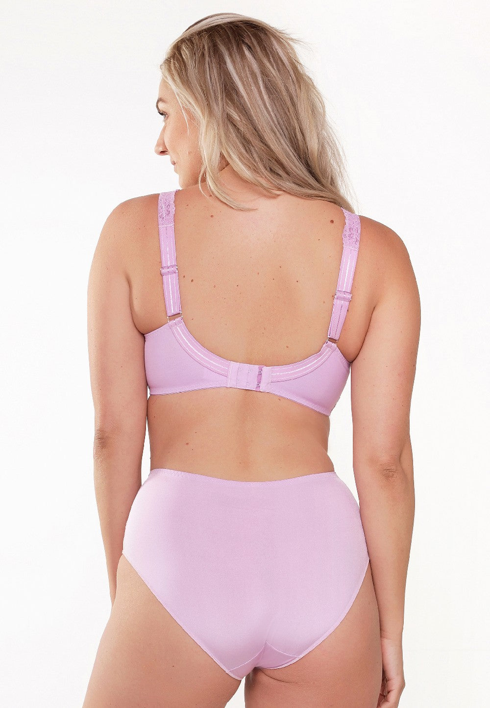DAILY High Waist Brief 1400B-1 143 Pink Lavender