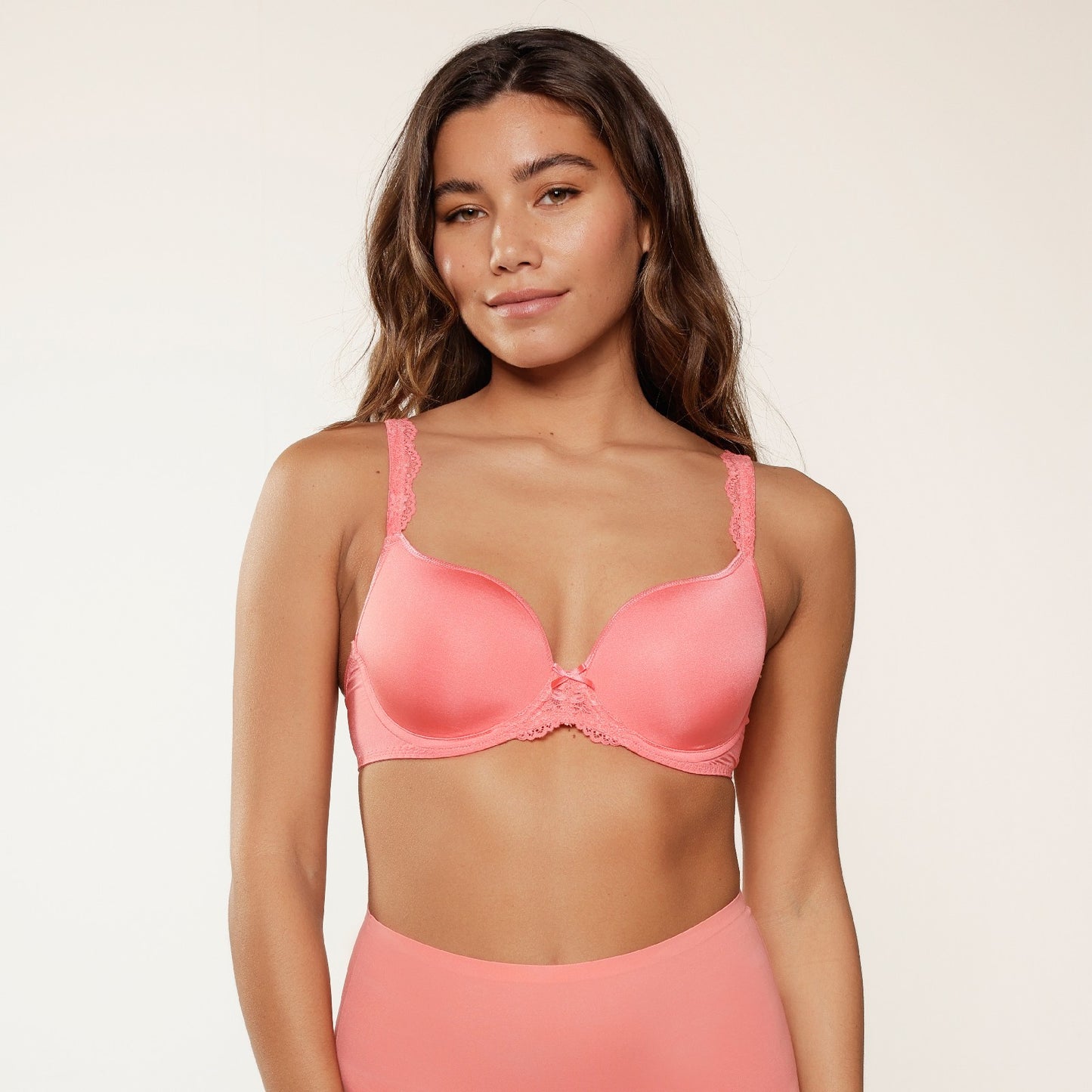 DAILY Uni Fit T-Shirt Bra 1400-1 322 Spiced coral