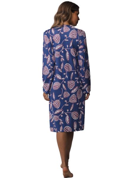 Nachthemd 10242-100-4 520 donker blauw
