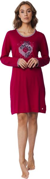 Nachthemd 10242-158-2 273 donker rood