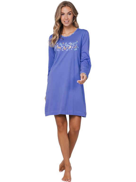 Nachthemd 111252-600-1 510 blue