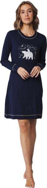Nachthemd 11242-420-2 526 donker blauw