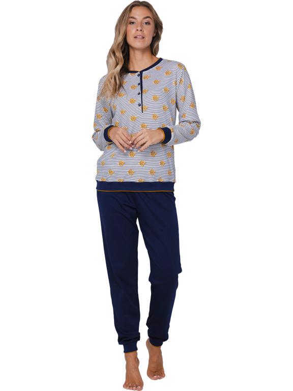 Pyjama 121252-124-1 520 dark blue
