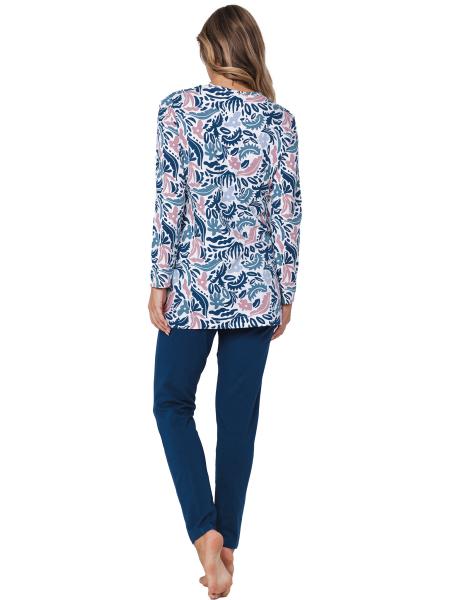 Pyjama 121252-154-1 520 dark blue