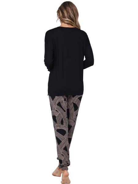 Pyjama 121252-246-2 999 Black