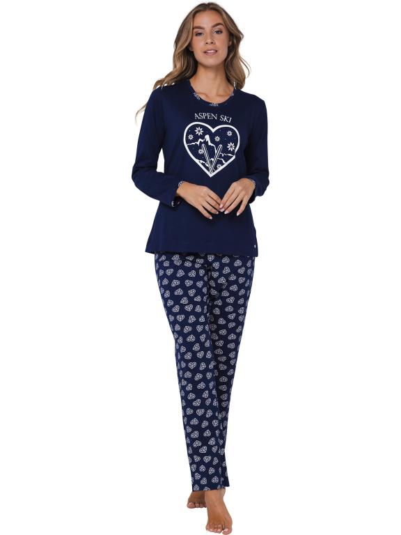 Pyjama 121252-646-1 520 dark blue