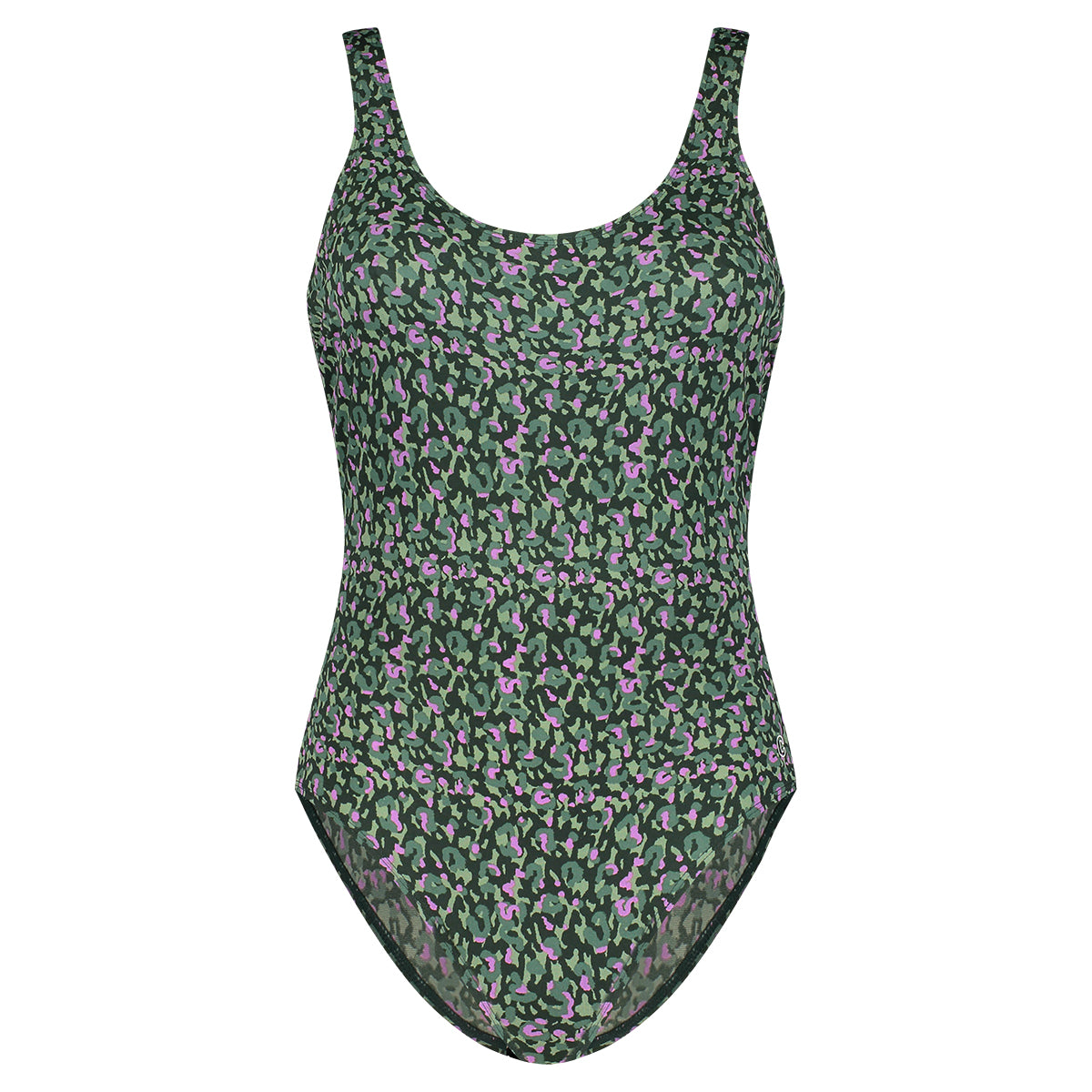 Swimsuit lining cup 60007 5042 leopard print