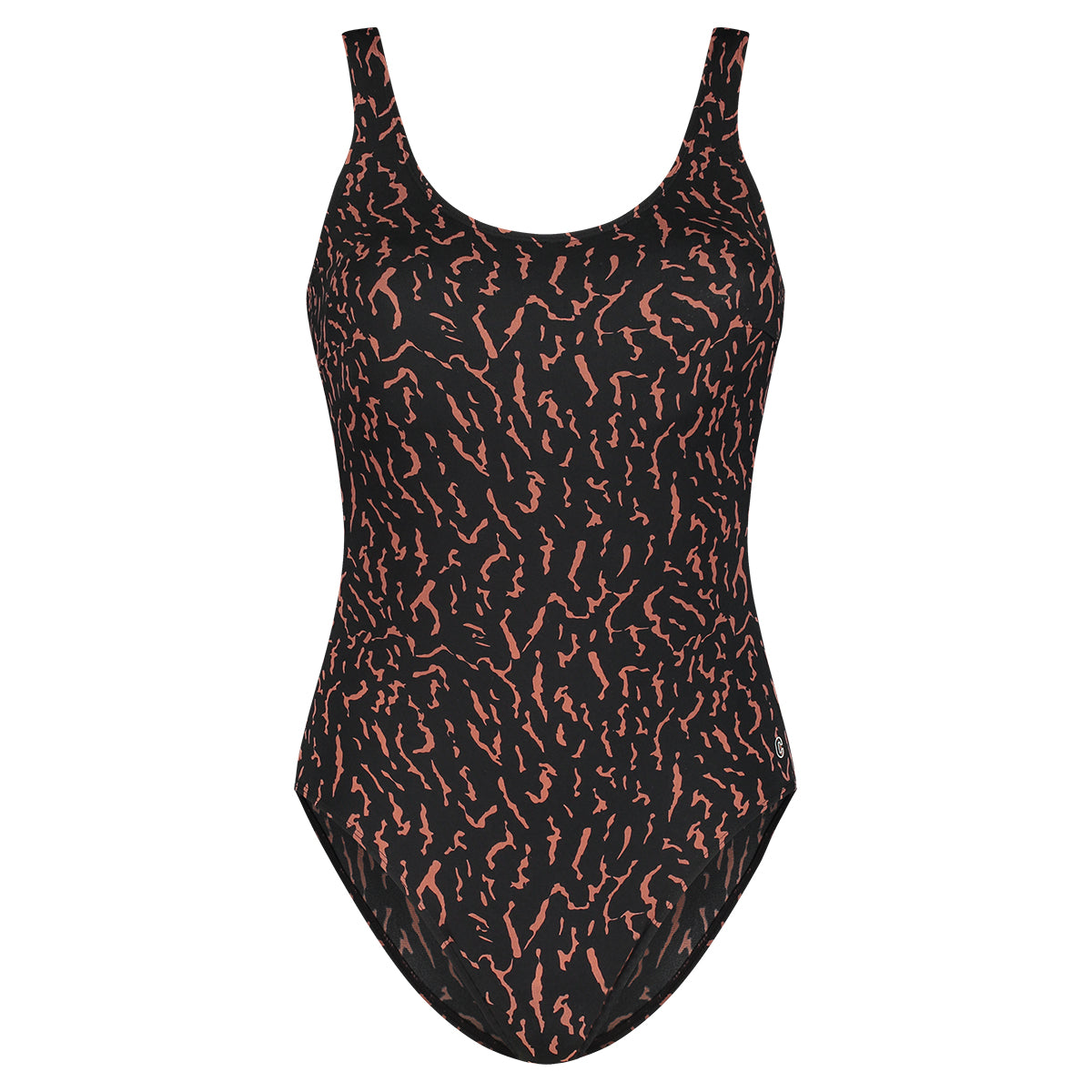 Swimsuit prothesis 60008 5035 animal stripe black
