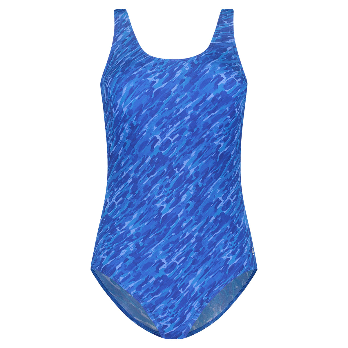 Swimsuit soft cup 60058 5043 paint stripes blue