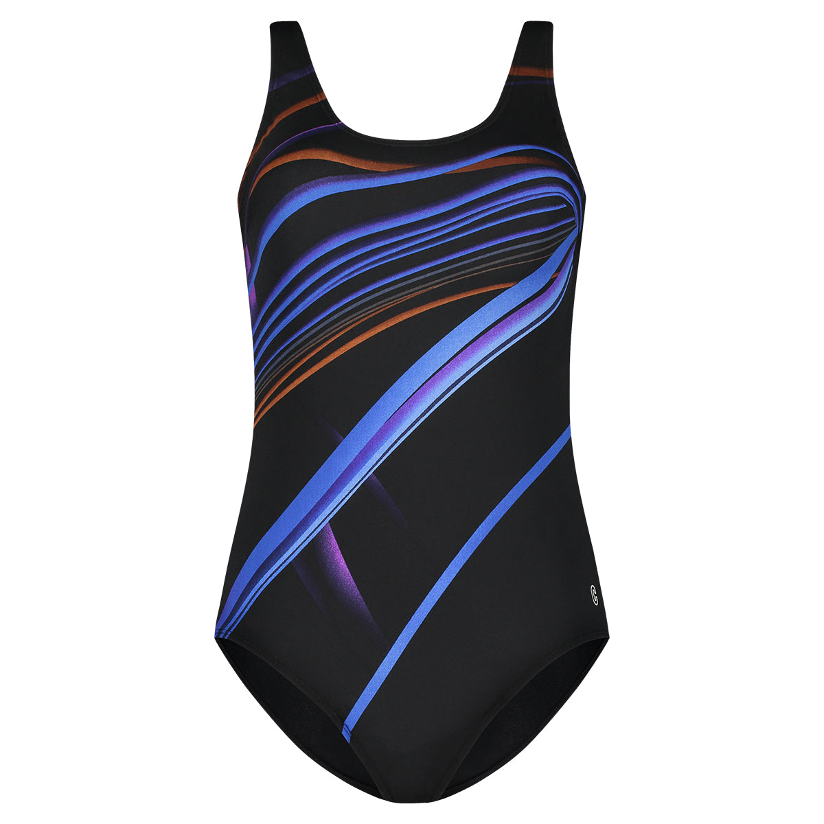 Swimsuit soft cup 60058 5046 blue wave