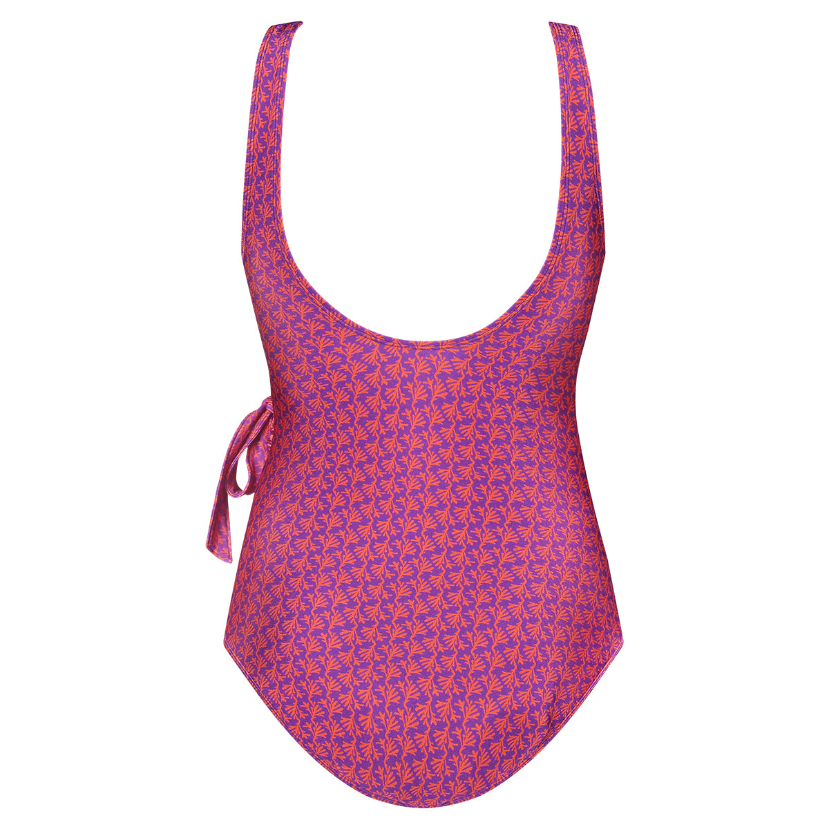 Swimsuit v-neck padded 60031 5068 coral