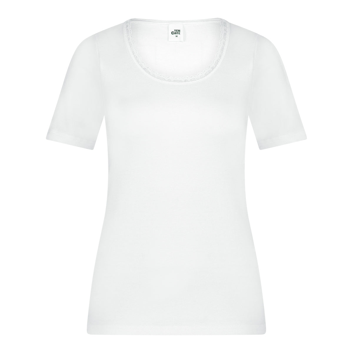 T-shirt thermo round neck 60382 015 snow white