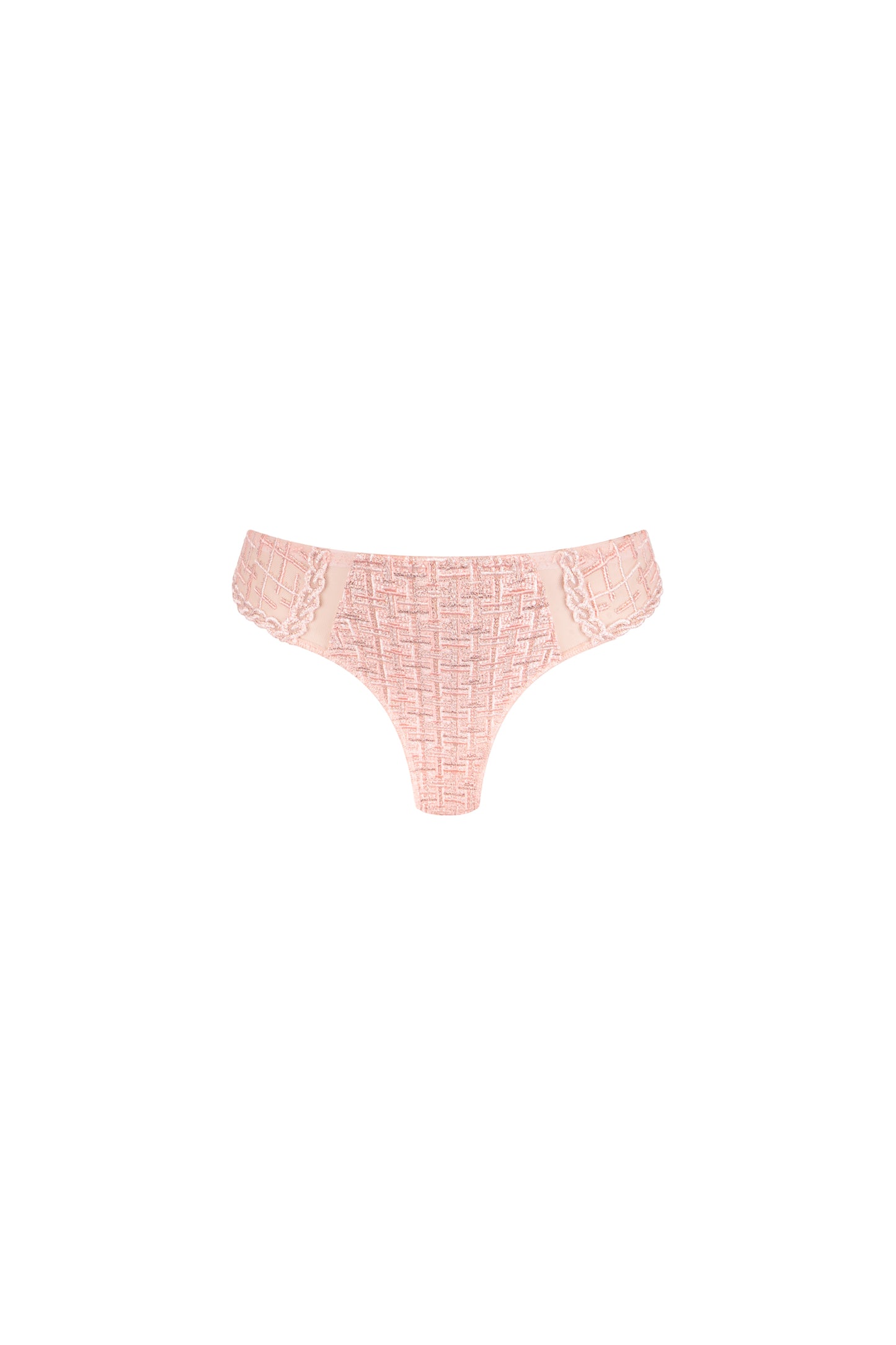 TWEEGY - Slip tanga 53565 NDR NUDE ROSE
