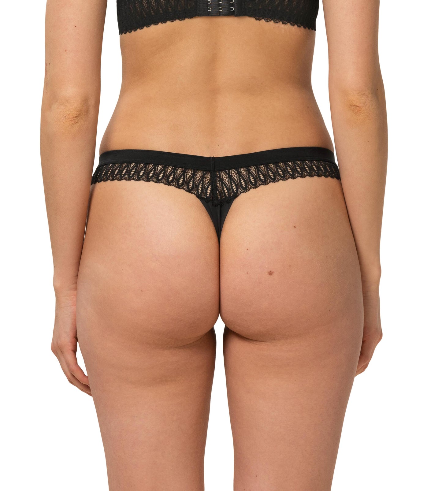 Aura Spotlight High Leg String 10207998 0004 BLACK