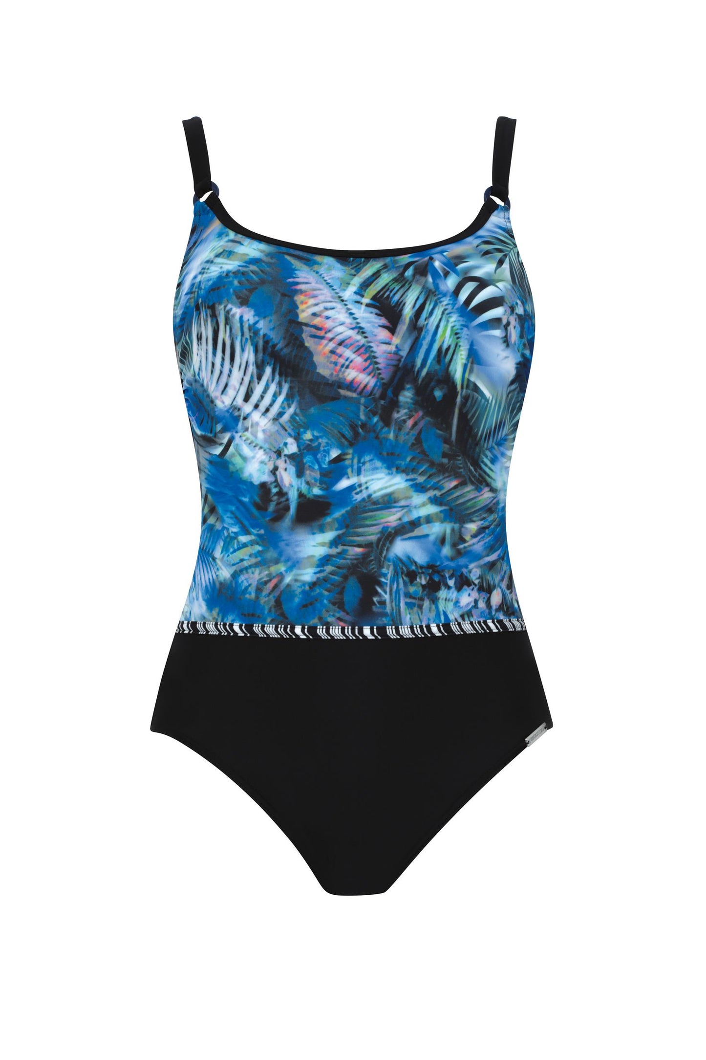 Badpak 12017 926 zwart/blauw