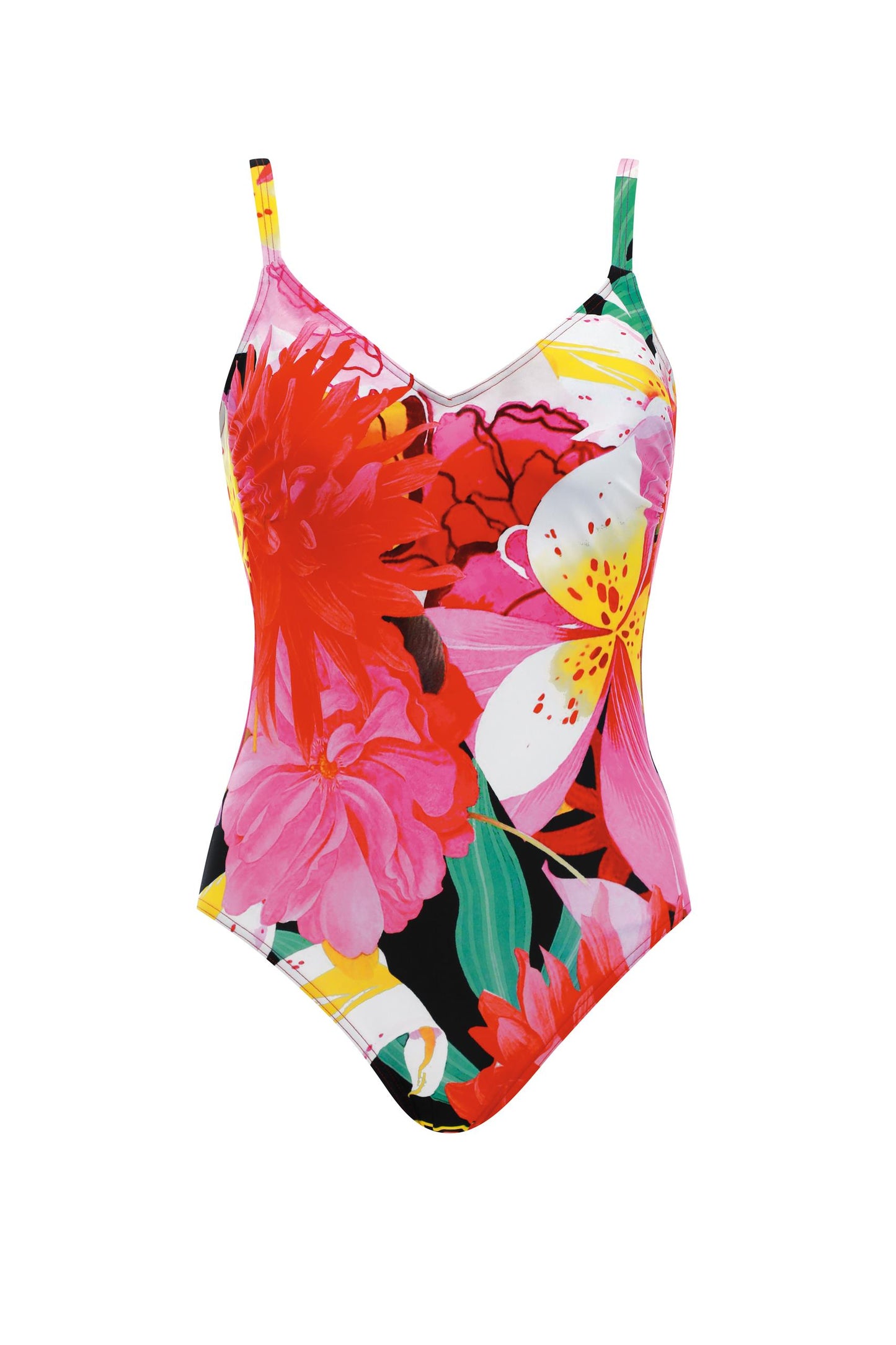 Badpak 22224 910 zwart/multicolor