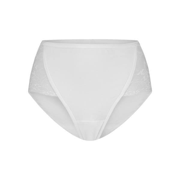 Basics women high leg lace 32292 001 white