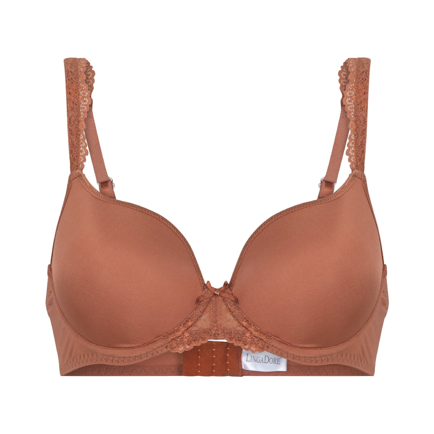 DAILY padded bh met beugel 1400-1 287 Leather brown