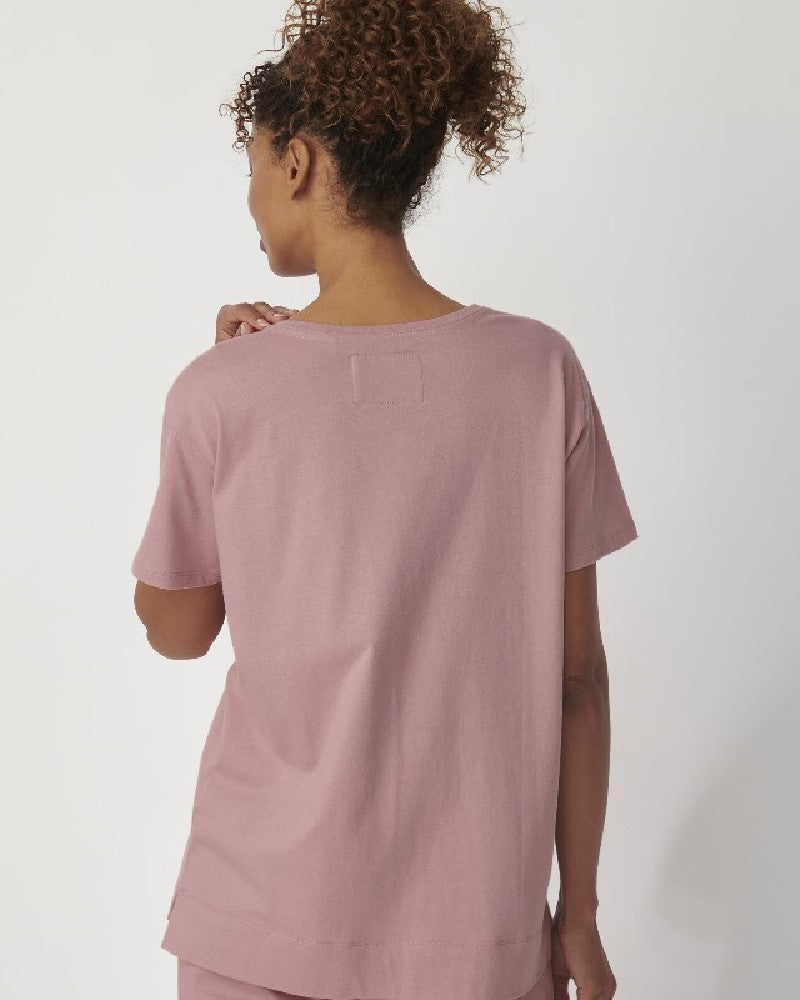 Mix & Match Top korte mouw 10207521 1979 TEA ROSE