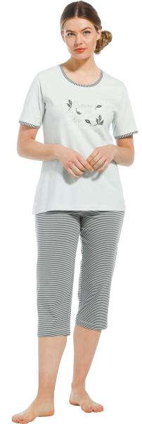 Pyjama 20221-162-2 700 Licht Groen