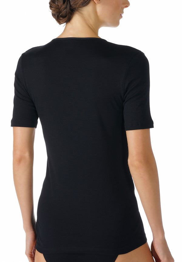 Shirt met korte mouw 26807 3 schwarz