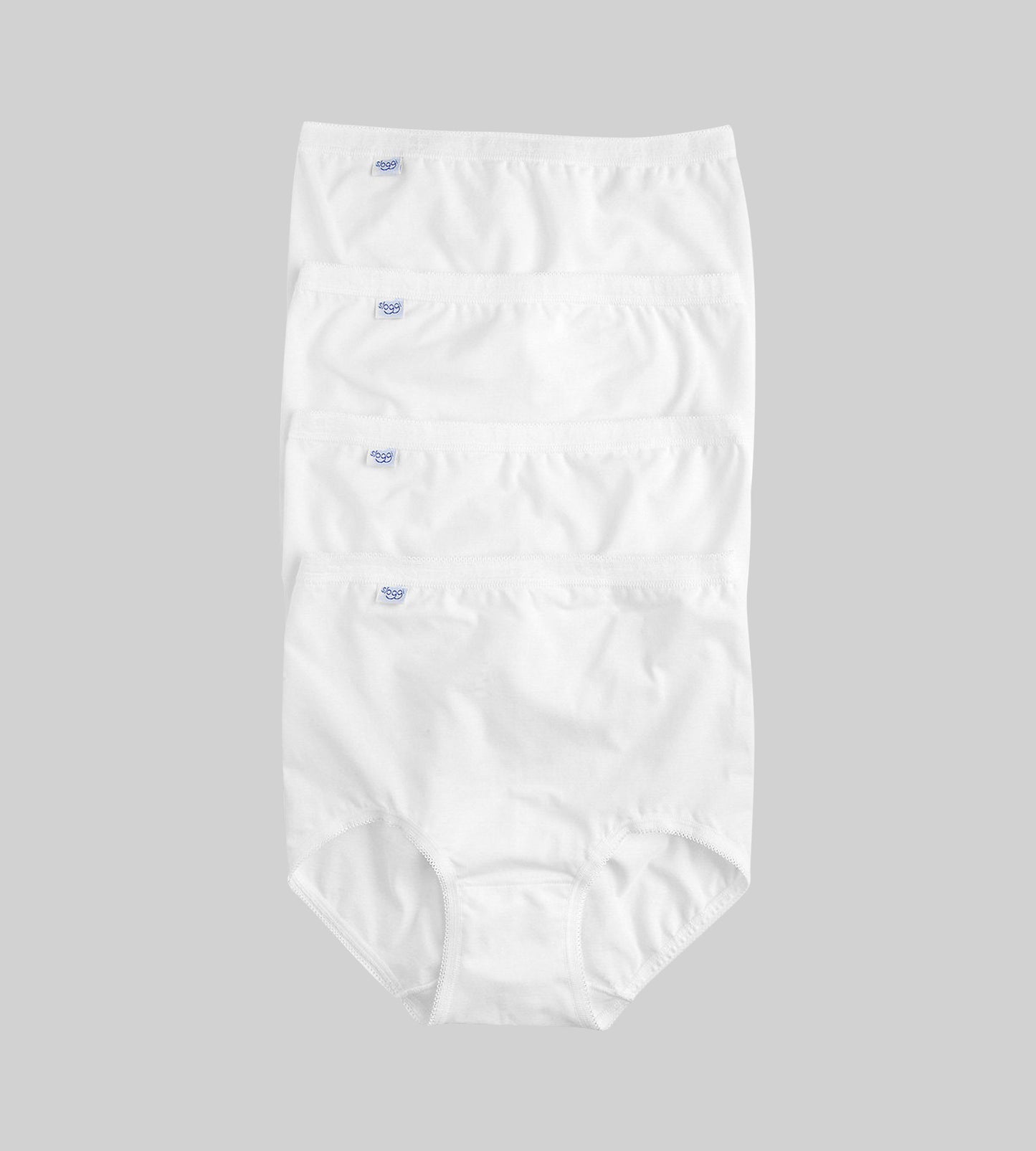 sloggi Basic+ Maxi 4P 10028378 0003 WHITE