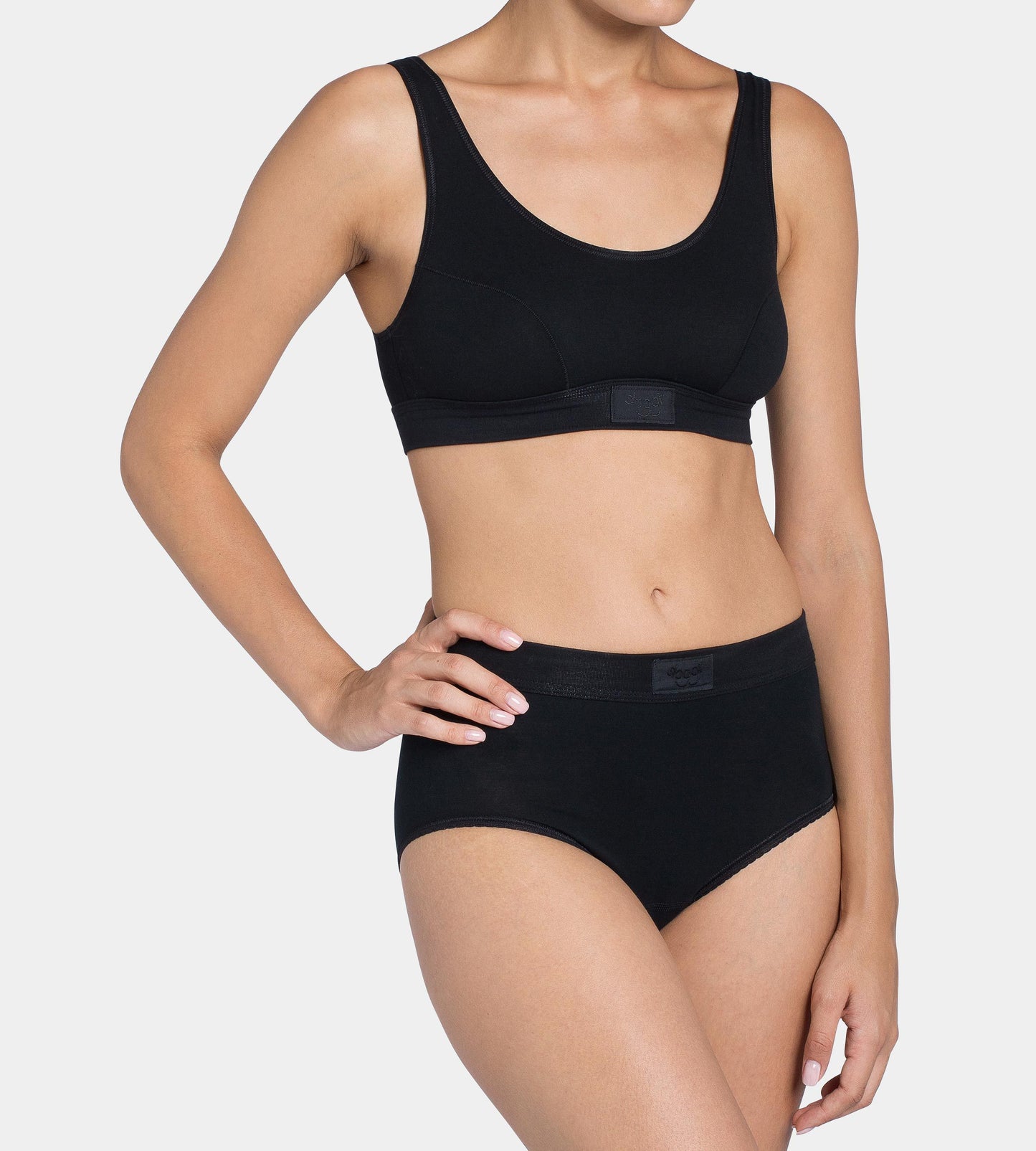 sloggi Double Comfort Maxi 10010178 0004 BLACK