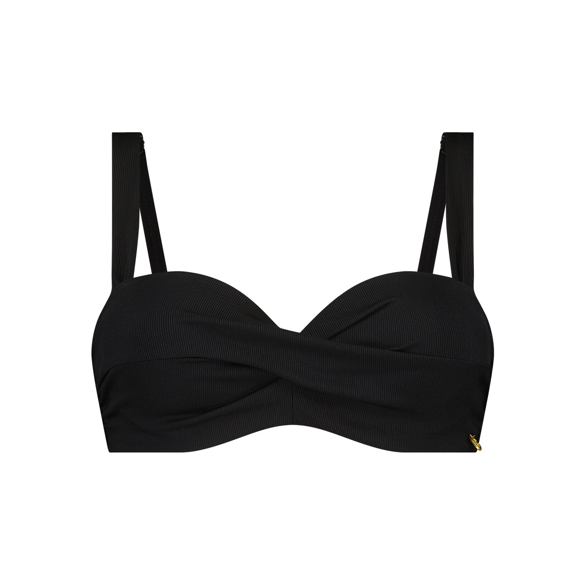 twisted bikini top 20342 1612 black rib