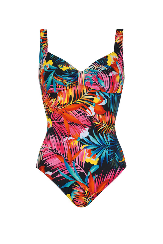 Badpak 72003 910 zwart/multicolor