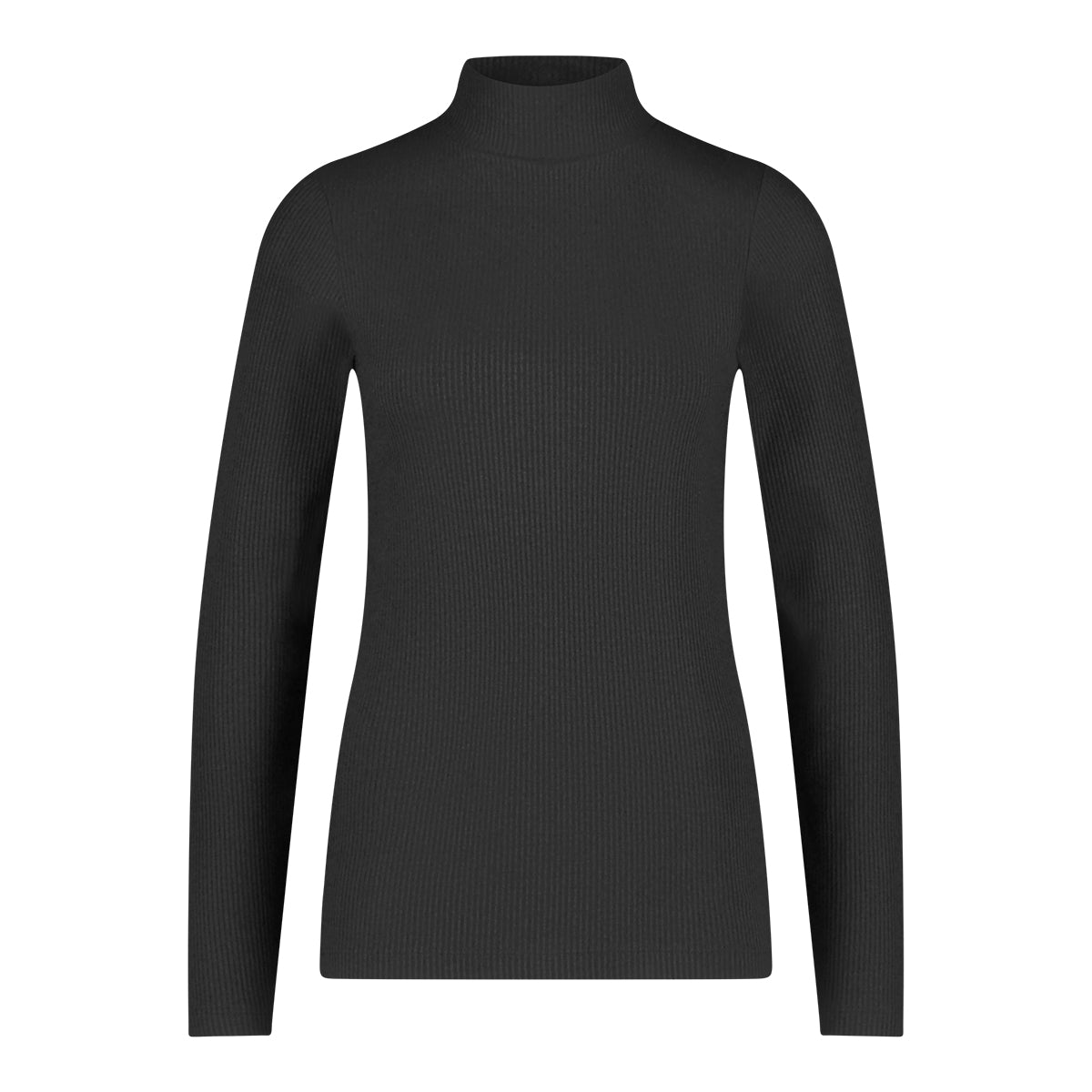 Col long sleeve 32355 090 black