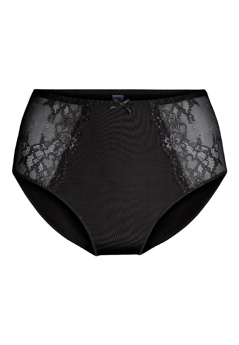 DAILY High Waist Brief 1400B-1 02 Black