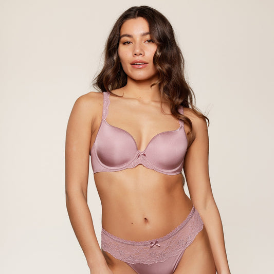 DAILY Uni Fit T-Shirt Bra 1400-1 329 Mauve shadow