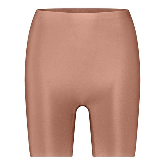 High waist long shorts 30873 1533 pink nut