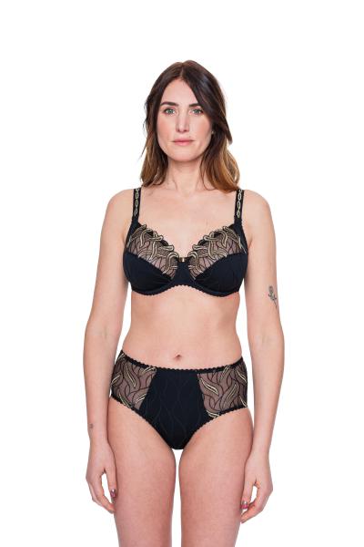 Julia -  Tailleslip 47750 NOGO zwart/goud