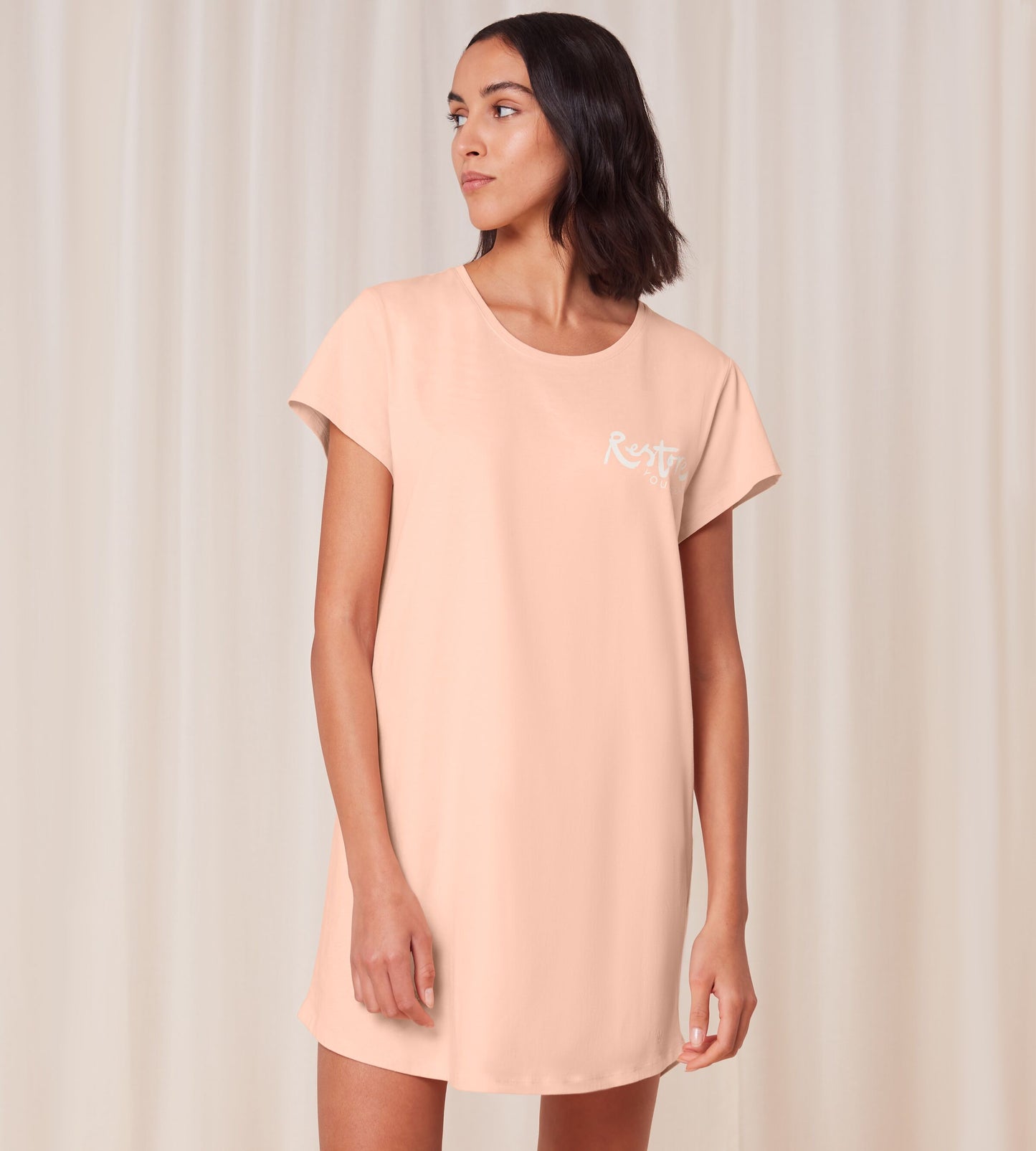 Nightdresses NDK 02 X 10215185 7787 Mellow Peach