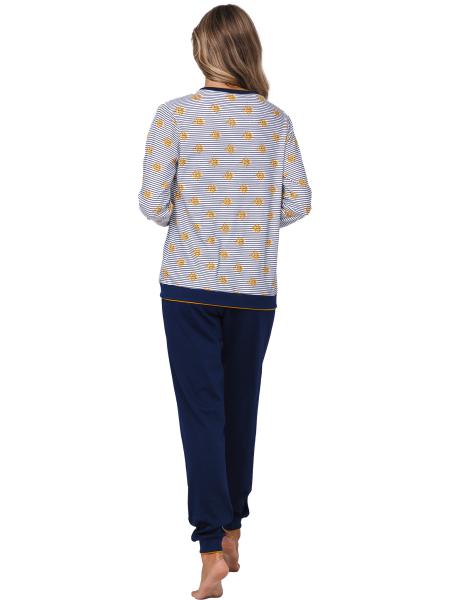 Pyjama 121252-124-1 520 dark blue