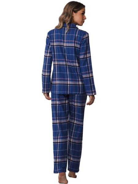 Pyjama 20242-110-6 520 donker blauw