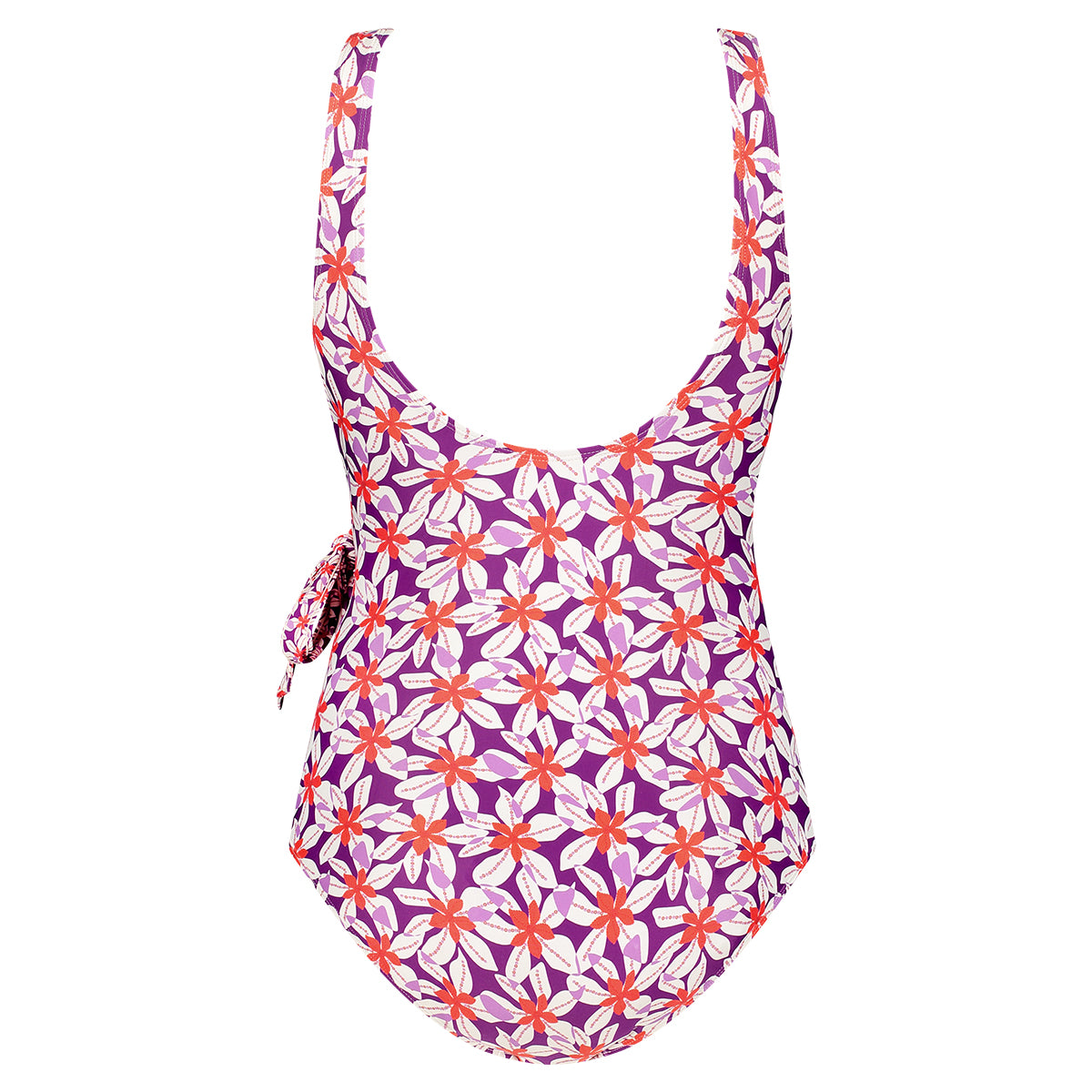 Swimsuit v-neck padded 60031 5069 summer flowers