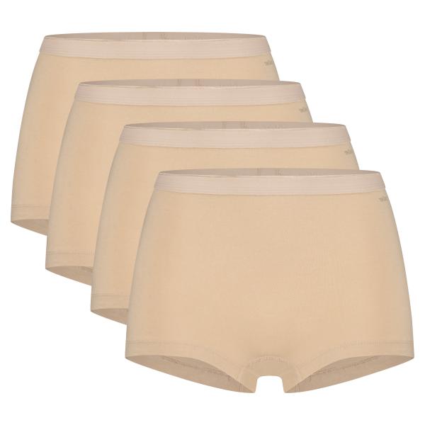 Basics women shorts 4 pack 32419 029 beige