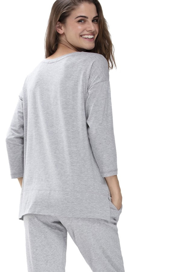 Demi Shirt 3/4 sleeve 16806 439 grey melange