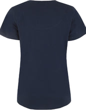 Afbeelding in Gallery-weergave laden, Ladies t-shirt E39150-38 17 Navy
