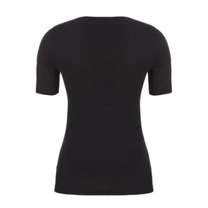 Thermo women Lace T-shirt 30237 090 black