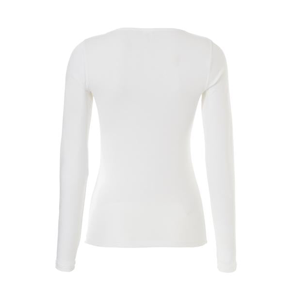 Women thermo lace long sleeve 30238 015 snow white